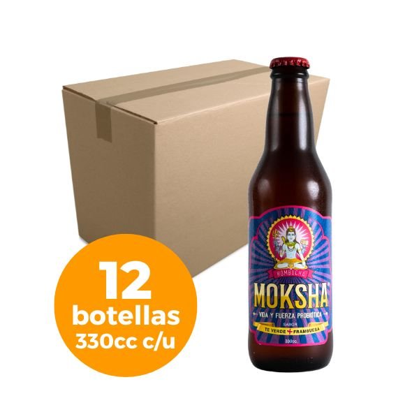 KOMBUCHA BETERRAGA MIX BERRIES HEART BEAT DR KOMBU 330 CC 12 UNIDS
