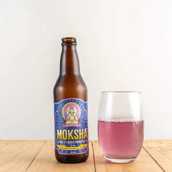 Kombucha Lavanda 330 cc Moksha